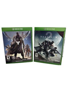 Xbox One Game Bundle Destiny & Destiny 2 By Bungie Lot of 2 Games